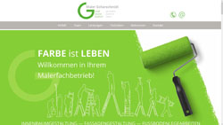 Screenshot Website www.maler-scharschmidt.de