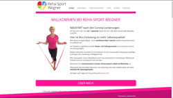 Screenshot Website www.rehasport-wegner.de